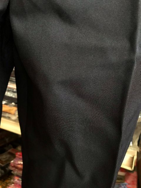 ภาพสินค้ากางเกงทำงาน สีดำ-กรม เอว 28-50 กางเกงสแลคชาย กางเกงทรงสุภาพ กางเกงนักศึกษา จากร้าน fabricwarehouse บน Shopee ภาพที่ 6