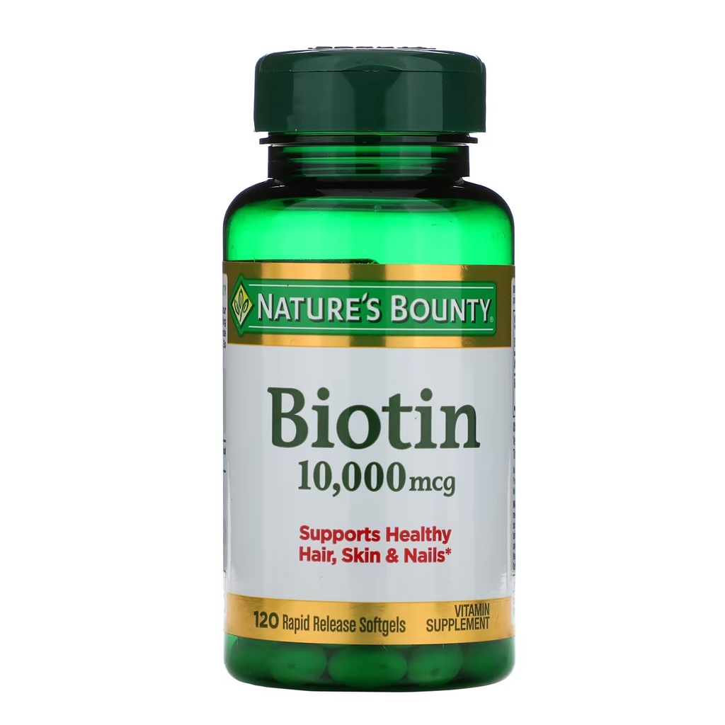 ภาพสินค้าพร้อมส่ง  Nature's Bounty, Biotin, 1,000 mcg/5000 mcg/10,000 mcg, จากร้าน superying_is14 บน Shopee ภาพที่ 5