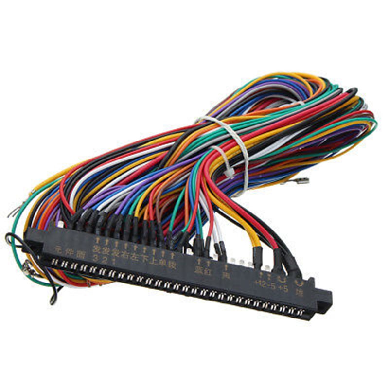 jamma-harness-สายไฟหลายเส้นวิดีโอเกม-pcb-เคเบิ้ล-bjamall