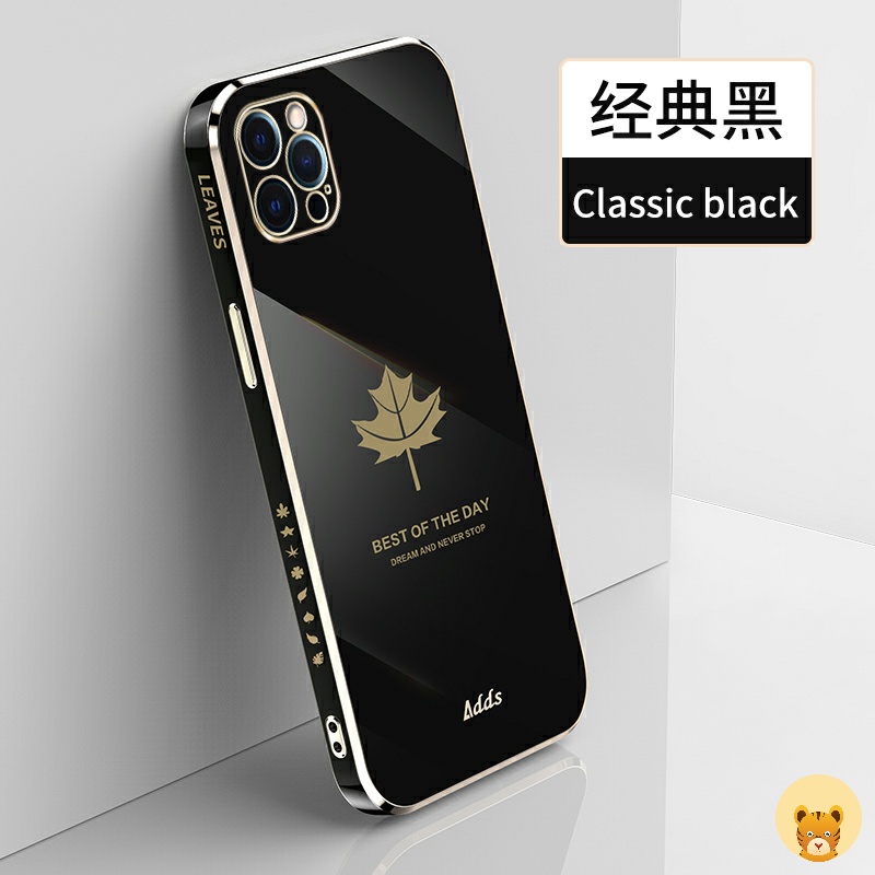 เคส-iphone-12-pro-case-12-pro-max-เคสหรูหรา-พื้นผิวเรียบ-เคสโทรศัพท์-ชุบไฟฟ้า-ฟรีสายคล้อง