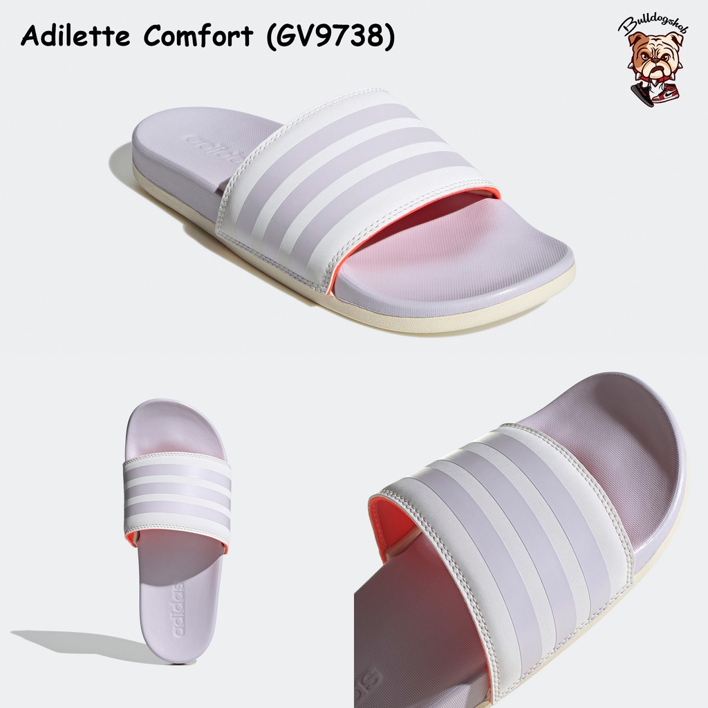 ลดเพิ่ม-200-ใช้โค้ด-30wow11-adidas-รองเท้าแตะนิ่ม-adilette-comfort-gv9738-fy7848-gv9739-ap9966-fy7898-ป้ายไทย