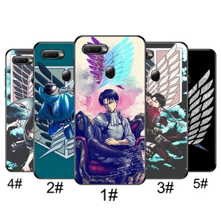 OPPO A9 A5 A3s A39 A57 A83 A1 F5 F7 A73 F9 A7X Levi Ackerman Attack on Titan Phone Case