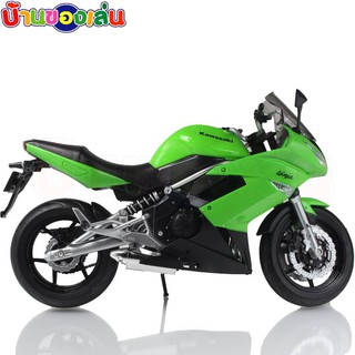 BKLTOY โมเดล โมเดลรถ รถมอเตอร์ไซค์ บิ๊กไบค์ NINJA 650R 1:10 62803W