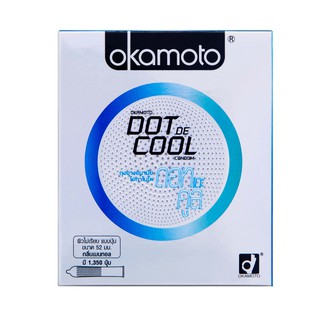 ภาพหน้าปกสินค้า[ซื้อ 3ชิ้นลด10%] Okamoto ถุงยางอนามัย โอกาโมโต ดอท เดะ คูล 2 ชิ้น ที่เกี่ยวข้อง