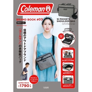 Coleman BRAND BOOK #03 GRAY ver. special package กระเป๋าสะพายโคลแมน กระเป๋าสะพาย