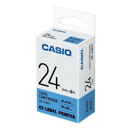 casio-calculator-เทปสติ๊กเกอร์-คาสิโอ-รุ่น-xr-24bu-แบบสีฟ้า