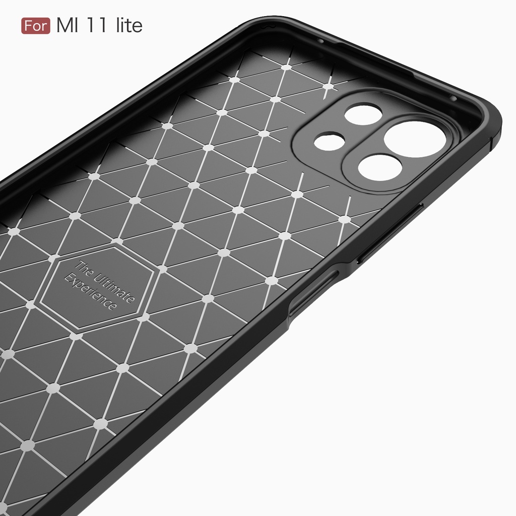 เคสโทรศัพท์-xiaomi-mi-11-mi11-lite-casing-luxury-soft-case-silicone-carbon-fiber-cover-เคส-mi11lite-phone-case