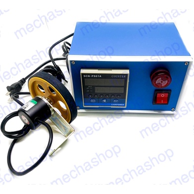 เครื่องทดสอบวัดระยะทางด้วยเอ็นโค้ดเดอร์-electronic-encoder-digital-length-counter-meter-wheel-roll-testing-equipment