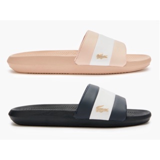 Lacoste Croco Slide รุ่นโลโก้เหล็ก (ลิขสิทธิ์แท้💯%)