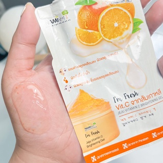 ภาพขนาดย่อของภาพหน้าปกสินค้า(แบบกล่อง) Nami I'm Fresh Jeju Vitamin C Brightening Gel 30ml นามิ แอมเฟรช เจจู วิตามินซี ไบร์ทเทนนิ่ง เจลส้ม จากร้าน kaewbeautysurin บน Shopee ภาพที่ 2