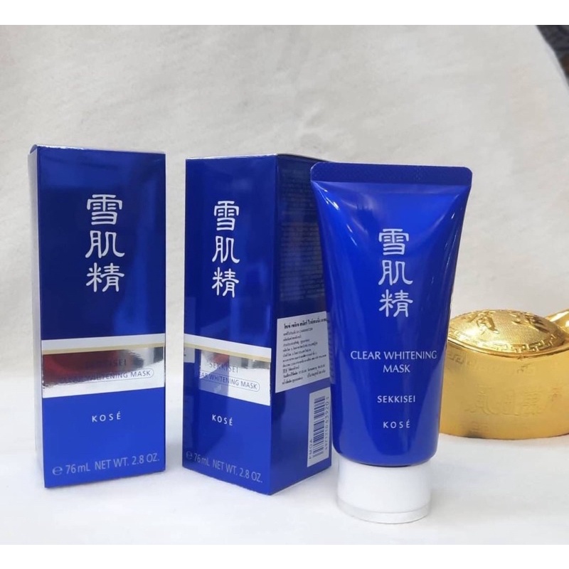 โคเซ่-มาร์คดำ-kose-sekkisei-clear-whitening-mask-76-ml