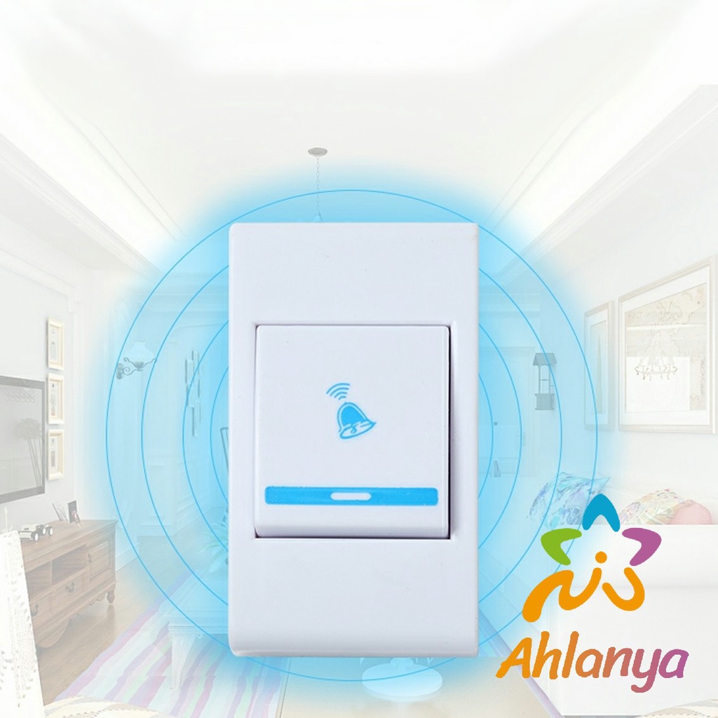 ahlanya-กริ่งไร้สาย-กระดิ่งไร้สาย-ออดไร้สายออดรีโมท-ระยะไกล-wireless-door-bell