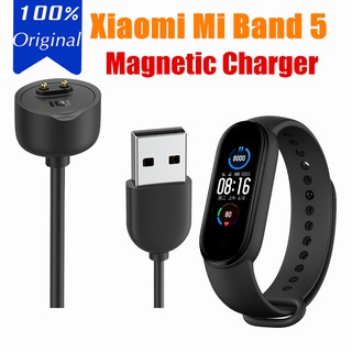 ภาพขนาดย่อของสินค้าOriginal Xiaomi Mi band 5 charging cable magnetic base USB charger for miband 5