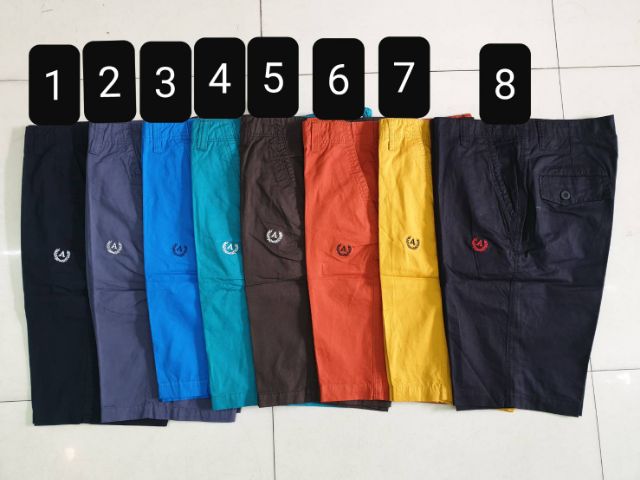 กางเกงขาสั้น-ผู้ชาย-สีพื้น-มีกระเป๋าข้างหลัง-ใส่สบายมาก-มีให้เลือก-8-สีสวยๆ-เนื้อผ้าเกรดพรีเมี่ยมส่งออกนอก-adarus
