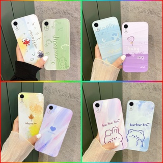 เคสไอโฟน เคส iPhone iPhone X XS XR XS MAX เคสโทรศัพท์ซิลิโคนกันกระแทก น่ารัก ไดโนเสาร์ หมี BB