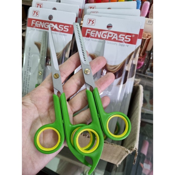 fengpass-hair-scissors-x-2-เล่ม-กรรไกรตัด-กรรไกร-ซอย-fengpass-ตัดง่ายซอยสวย-คมกริป