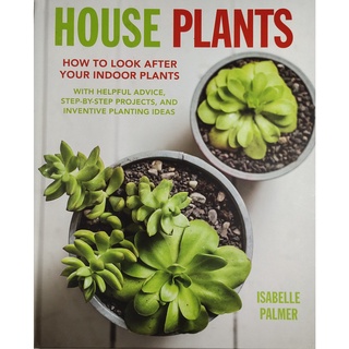 หนังสือปลูกต้นไม้ ภาษาอังกฤษ HOUSE PLANTS 144Page