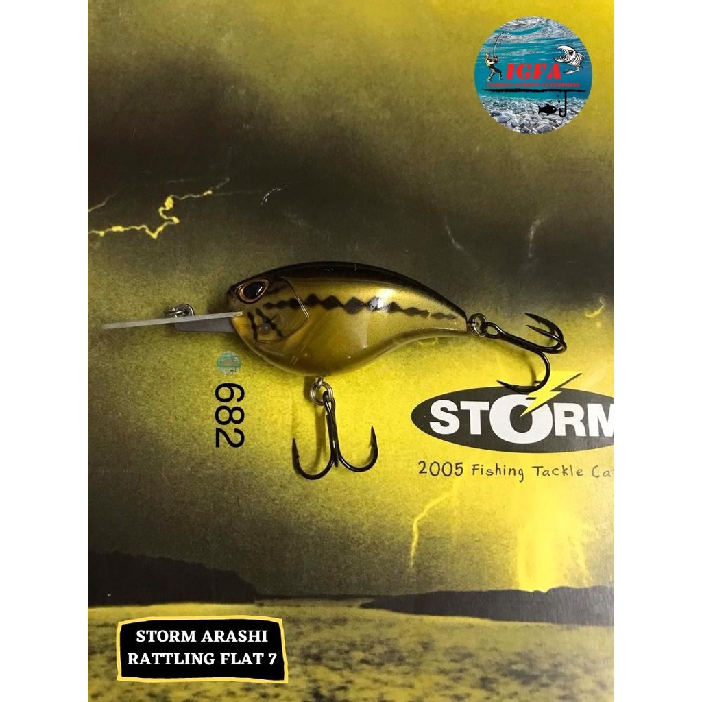 Storm Arashi เหยื่อล่อลึก แบบสั่น ADP10 | Shopee Thailand