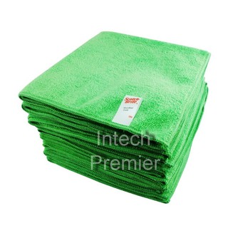 3M Microrfiber Cloth (10ผืน) ผ้าไมโครไฟเบอร์สามเอ็ม สีเขียว 40x40ซม.