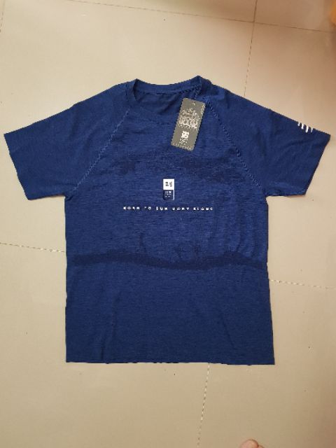 Compressport Training Tshirt SS Blue - Mont Blanc 2019 | Shopee Thailand