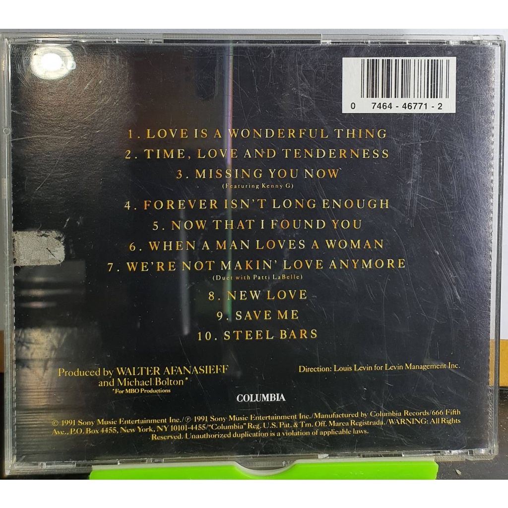 cd-ซีดีเพลง-michael-bolton-time-love-amp-tenderness-made-in-usa