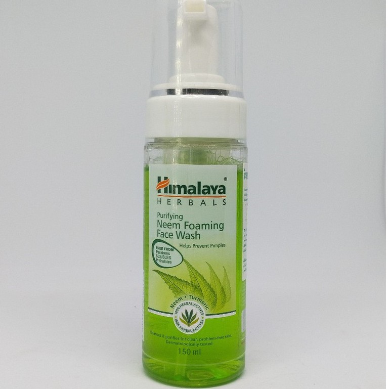 himalaya-neem-foaming-wash-150ml-ลดสิวผดผิวผสม-150ml