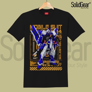 เสื้อยืด ลายอนิเมะหุ่นยนต์ Mecha Robot สีฟ้า จํานวน 14 ชิ้นเสื้อยืดอินเทรนด์