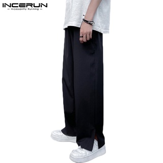 ภาพหน้าปกสินค้าIncerun กางเกงขายาว ลําลอง เอวสูง ยืดหยุ่น สไตล์ญี่ปุ่น สำหรับผู้ชาย ที่เกี่ยวข้อง