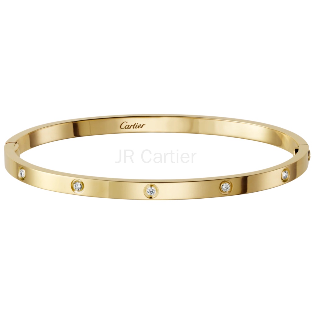 ใหม่ LOVE BRACELET โมเดล 6 DIAMONDS ขนาดเล็ก พร้อมไขควง เลือกกล่องได้