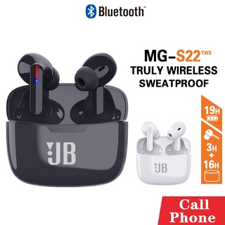 หูฟังบลูทูธ JBL รุ่น MG-S22 ระบบสัมผัส Bluetooth V5.0 มีไมโครโนในตัว เสียงดีเบสแน่น ใช้งานได้นาน