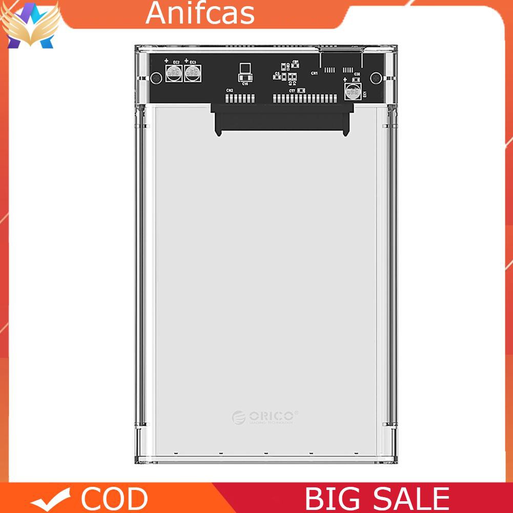 ภาพหน้าปกสินค้าORICO USB 3.0 5Gbps Enclosure 2.5 Inch External SATA Hard Drive HDD Tool Case จากร้าน anifcas.th บน Shopee