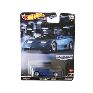 Hot Wheels Exotic Envy Premium 94 Bugatti EB110