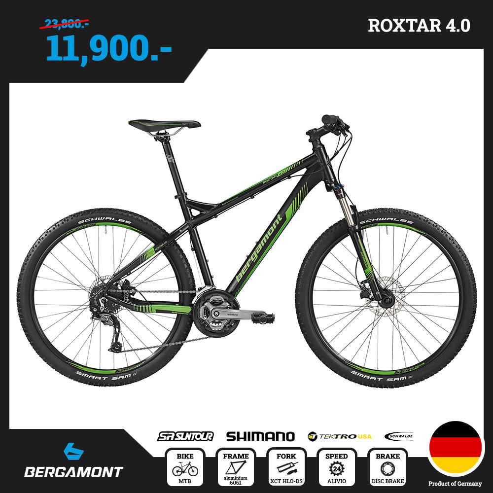 [ผ่อน 0% 10 เดือน] เสือภูเขา Bergamont ROXTAR 4.0 - 27.5