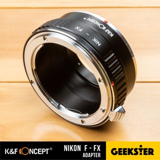 ภาพหน้าปกสินค้าเมาท์แปลง K&F Nikon F-FX ( Nik - Fuji FX Lens Adapter / Nikon F / Ai / Ais / KF ) ซึ่งคุณอาจชอบราคาและรีวิวของสินค้านี้