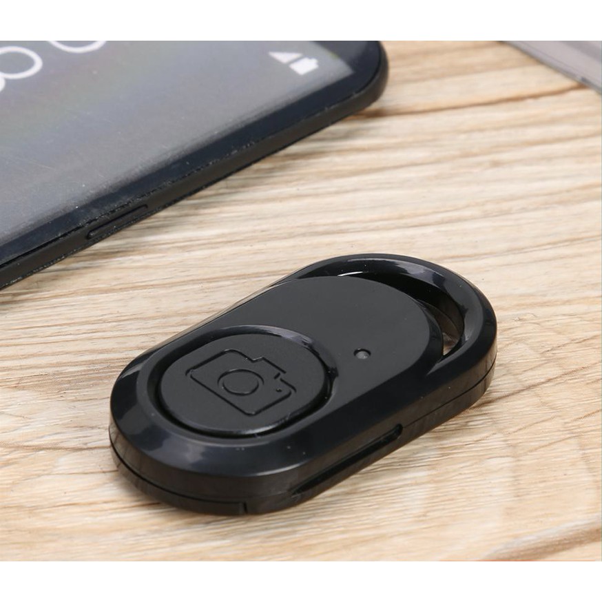 Bluetooth Remote Shutter Clicker Wireless Selfie Button Controller ...