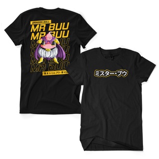 PRIA Mr MUJIN BUU DRAGON BALL Cotton T-Shirt 30s Distro Anime Wibu Men Women Unisex