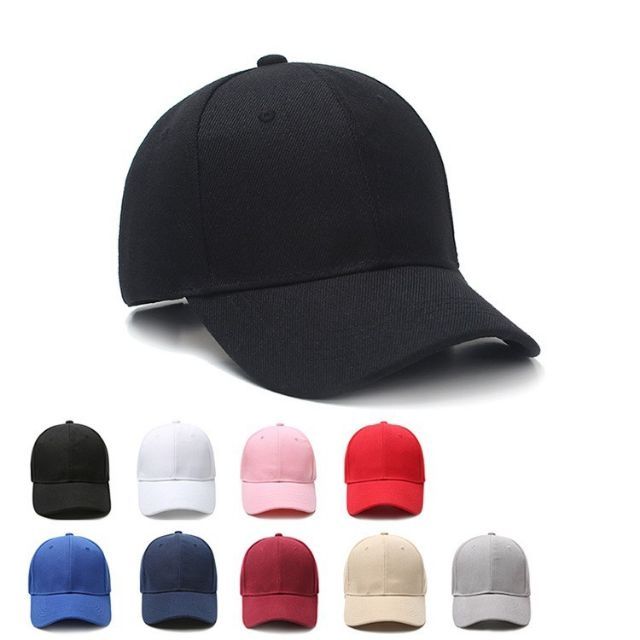 ภาพหน้าปกสินค้าSALE มีเก็บปลายทางด้วยนะคะ หมวกสีพื้น หมวกเปล่าสีพื้น หมวกราคาถูก หมวกราคาส่ง หมวกแก๊ป พร้อมส่ง