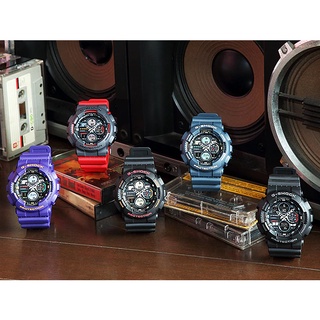 สินค้า นาฬิกา รุ่น Casio G-Shock สายเรซิ่น ผู้ชาย รุ่นGA-140-1A1/GA-140-1A4//GA-140-2A//GA-140-4A//GA-140-6A ประกัน1 ปีจากร้าน