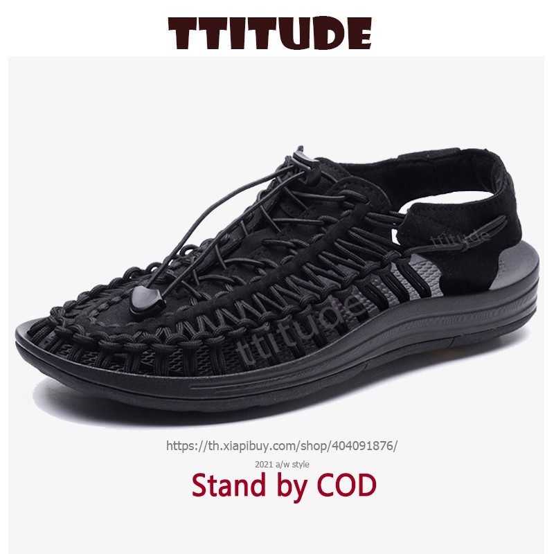 ภาพสินค้า9.9 ลด 15% ใส่ 15DD99 Attitude 1-3 วันได้รับของรองเท้า  แตะ รัด ส้น สไตล์ Sandals ชาย หญิง จากร้าน attitude.th บน Shopee ภาพที่ 5