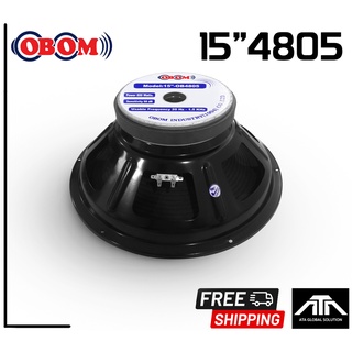 **พร้อมส่ง** ดอกลำโพง15นิ้ว ดอกลำโพง OBOM OB4805 ดอกลำโพง15นิ้ว 800วัตต์ 8โอห์ม OBOM 15