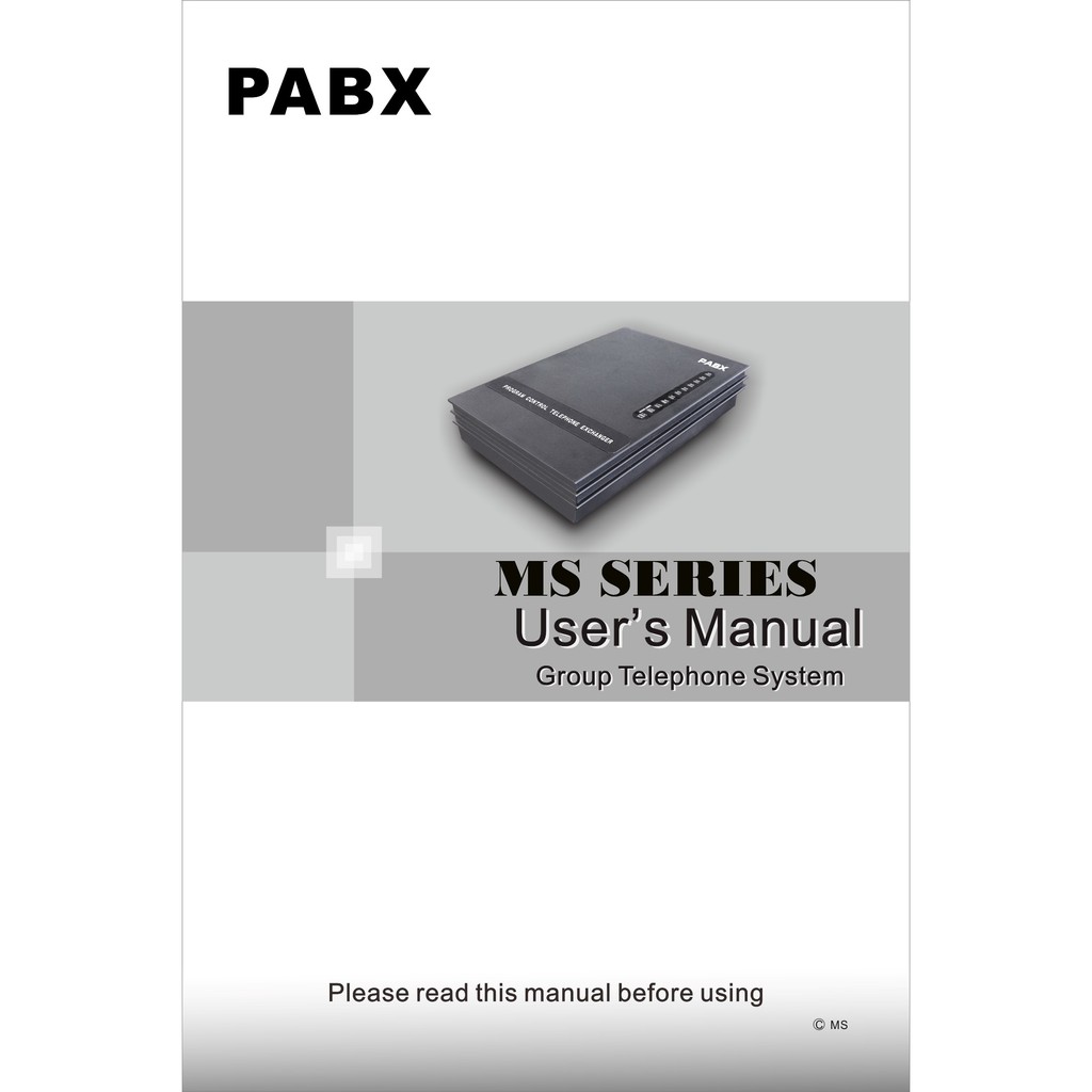 ภาพหน้าปกสินค้าตู้สาขาโทรศัพท์ ﻿ PABX MS Series MS108-60S (ประกัน 2 ปี) จากร้าน intertelcommunication บน Shopee