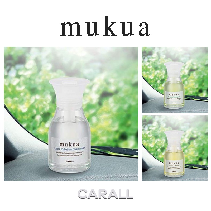 carall-น้ำหอมติดรถยนต์-mukua-น้ำมันหอมระเหยธรรมชาติ-100-จากประเทศญี่ปุ่น-น้ำหอมปรับอากาศ-กลิ่นหอมแบบธรรมชาติ-120ml