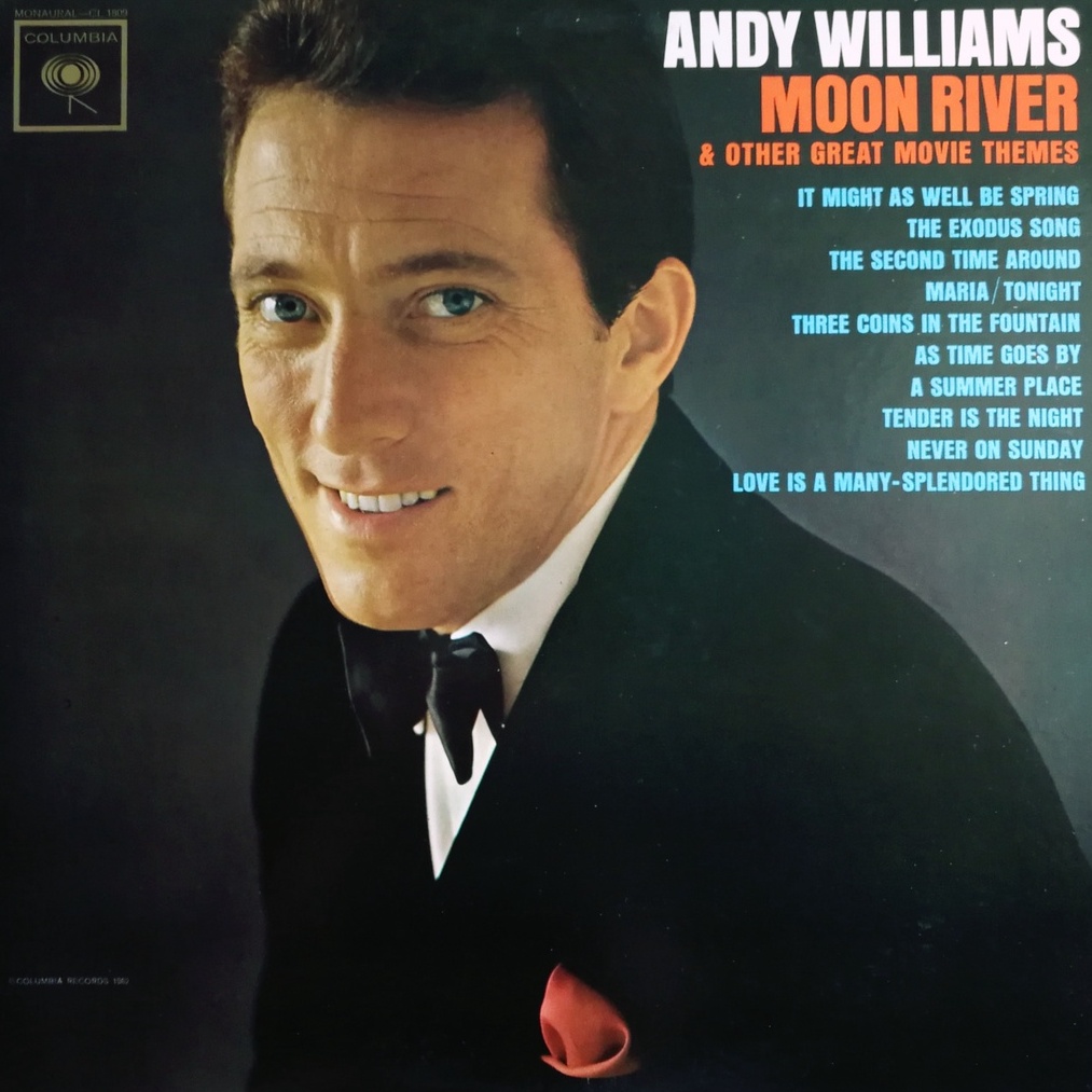 แผ่นไวนิล LP Andy Williams Moon River and Other Great Movie Themes ...