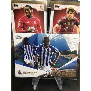 2021-22 Topps Real Sociedad Team Set Soccer Cards Our City