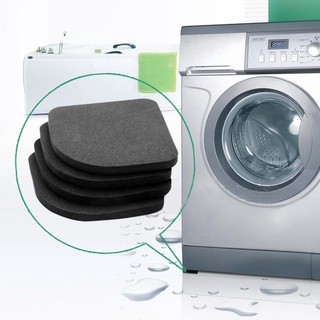 สินค้า happylife 4pcs แผ่นรองใต้เครื่องซักผ้า แผ่นรองกันกระเทือน แผ่นรองขาเฟอร์นิเจอร์ ที่รองใต้เครื่องซักผ้า