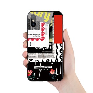 เคสซิลิโคนนิ่ม พิมพ์ลาย Comme Des แฟชั่น สําหรับ iPhone 13 14 Pro MAX 12 mini 11 Pro XS MAX 6S 7 8 Plus XR