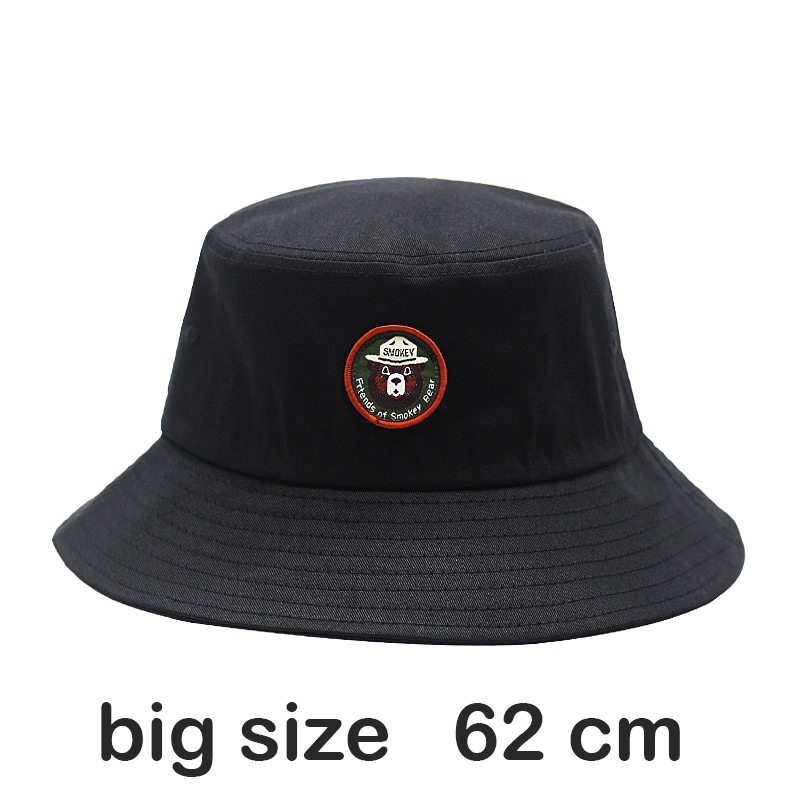 หมวกบักเก็ต-ผ้าฝ้าย-กันแดด-ขนาดใหญ่-คุณภาพสูง-สําหรับผู้ชาย-2022