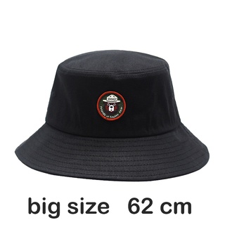 หมวกบักเก็ต ผ้าฝ้าย กันแดด ขนาดใหญ่ คุณภาพสูง สําหรับผู้ชาย 2022