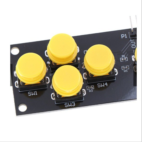คีย์บอร์ด 5 ปุ่มกด AD Keyboard Simulate Five Key Module Analog Button ...