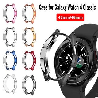 เคสซิลิโคนอุปกรณ์เสริมสําหรับ Samsung Galaxy Watch 4 Classic 42mm 46mm